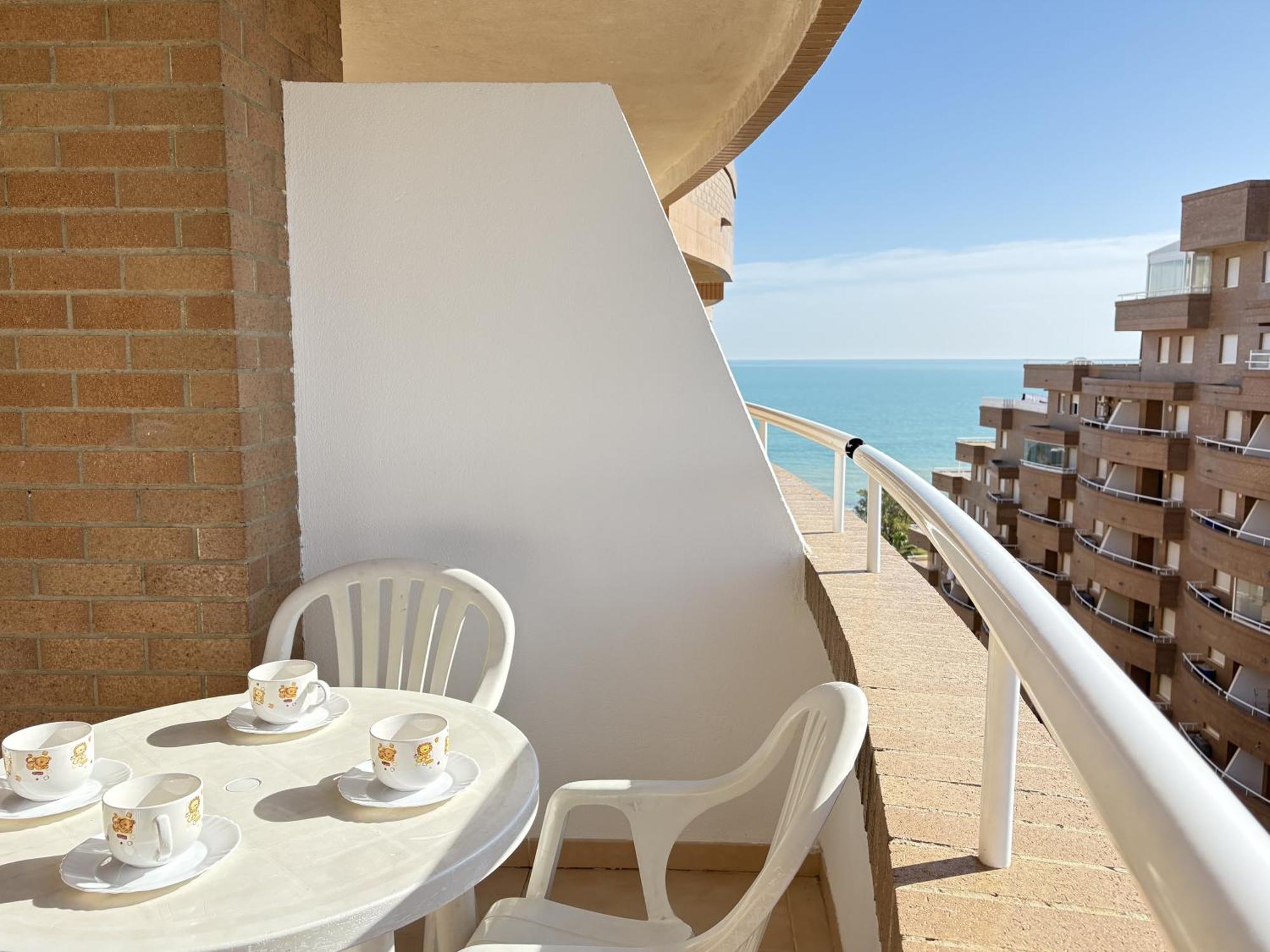 Apartamento ACV - Costa Marina II - 1ª linea, planta 10, sur Oropesa del Mar Exterior foto