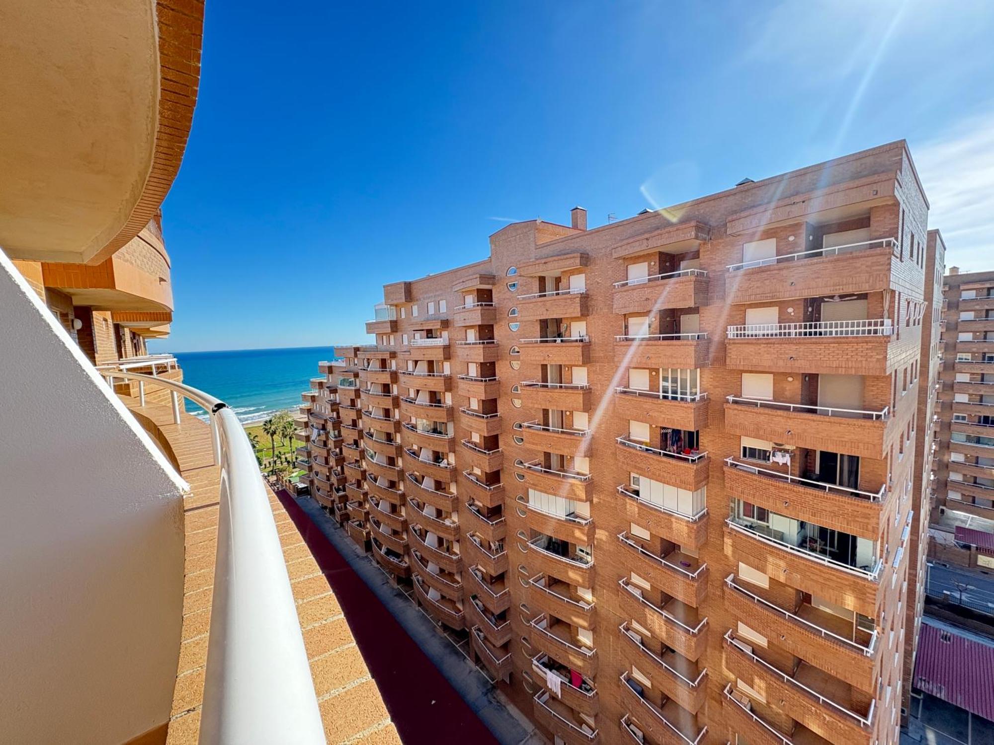 Apartamento ACV - Costa Marina II - 1ª linea, planta 10, sur Oropesa del Mar Exterior foto